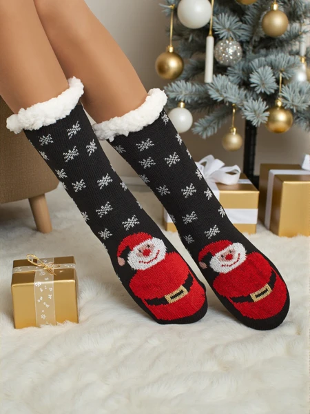 Heated Christmas socks for women SnuggleJoy