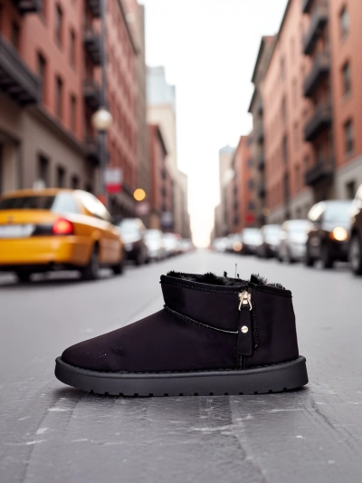 Royalfashion Short boots resembling women's snow boots Fefoz