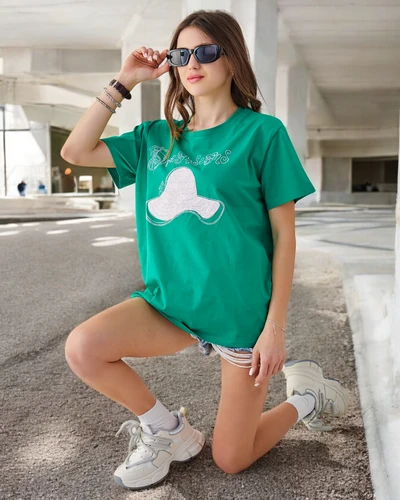 Royalfashion Naiste Puuvillane Pluus Prindiga