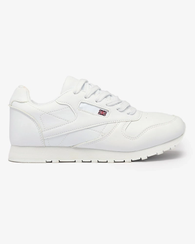 Royalfashion Классические женские белые спортивные туфли Reurabos