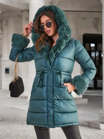Royalfashion Long Bliüdür Frauen jakkët