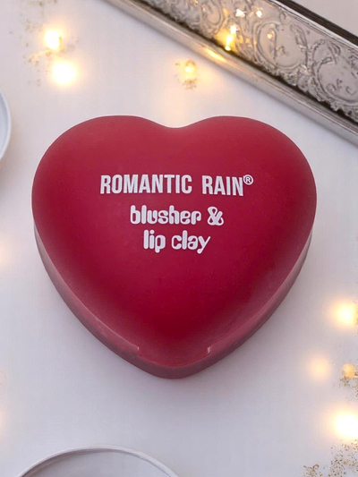 2-in-1 Lip Balm and Blush in a Heart-Shaped Jar RoseWood