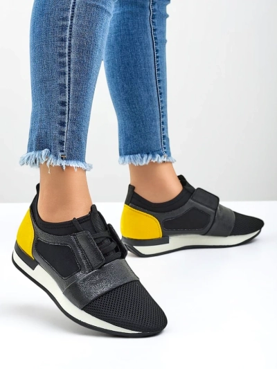 Royalfashion Women's Sport Sneakers Fabric Gentlesi