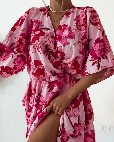 Royalfashion Naiste originaalmustriga minikleit