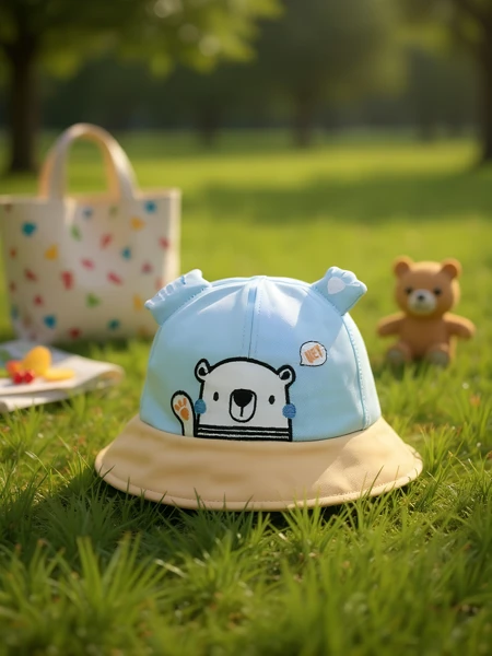 Royalfashion Lastel Bucket Hat Happy Patches