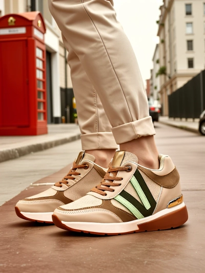 Royalfashion Women's sports shoes with a hidden wedge Venixxe