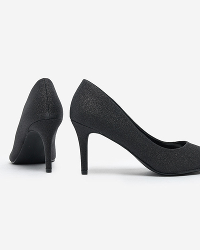 Royalfashion Naiste stilettpumbad glitteriga Matomliso