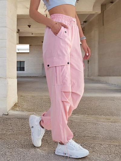 Royalfashion Women's fabric combat pants