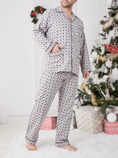 Royalfashion Men's pajamas with print