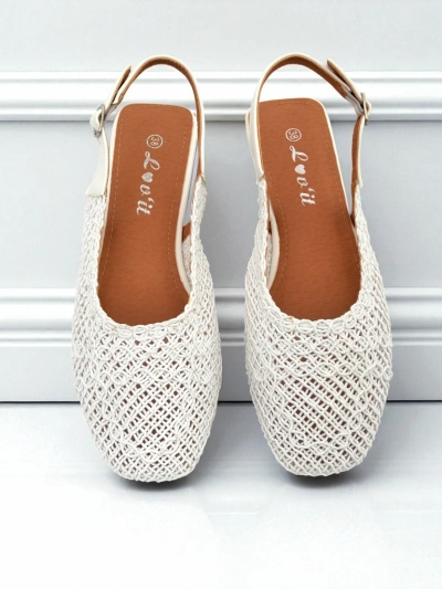 Royalfashion Naiste sandaalid avatud kannaga Breeze Woven