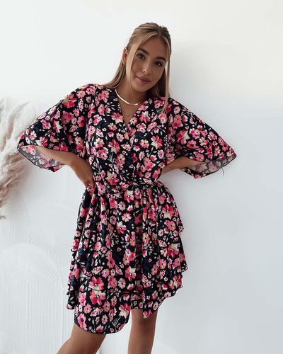 Royalfashion Women's mini dress with original pattern
