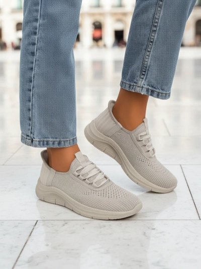 Royalfashion Women's Slip-On Fabric Sports Shoes Arrate