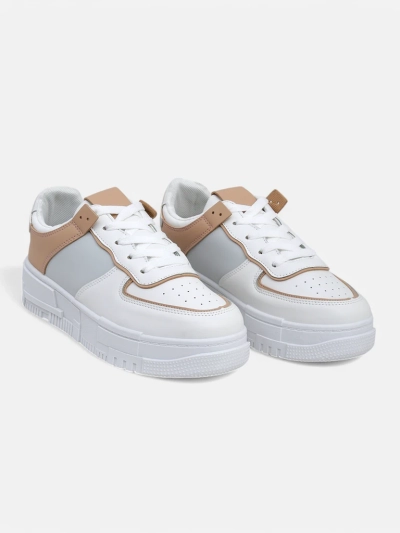 Öko-nahast Aristea Azzurro naiste tennised tasasel 4 cm tallal