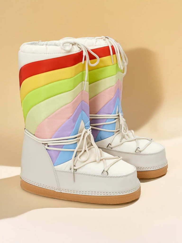 Royalfashion Women's snow boots a'la Tencce