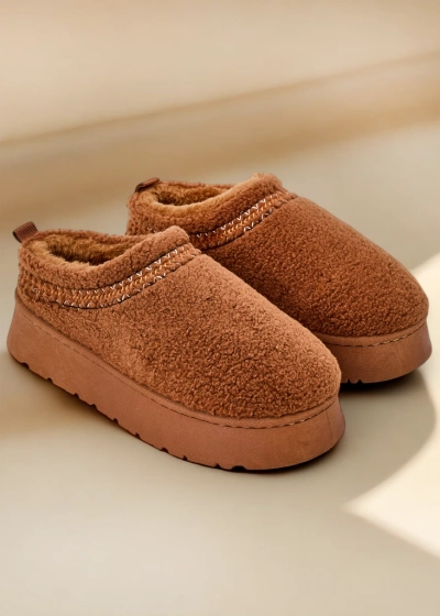 Royalfashion Korta kvinnors snö stövlar Esel