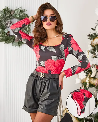 Royalfashion Wome's ktngRrıkj body with rıırırt