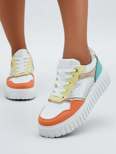 Royalfashion Women's Platform Sports Sneakers Panterr