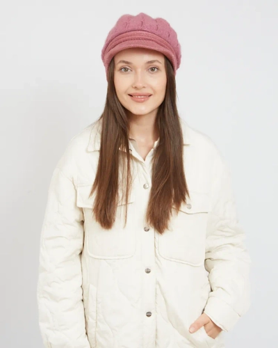 Royalfashion Kvinnors beret med skärm