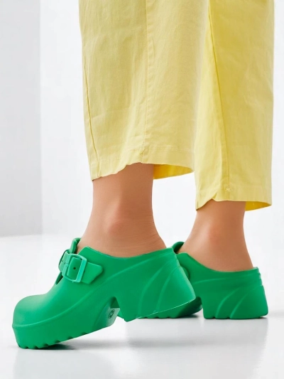 Royalfashion Женские резиновые босоножки на каблуках Voxones