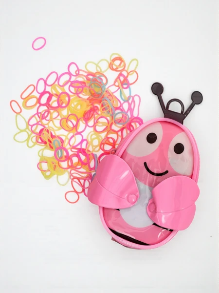 Royalfashion Multicolor Silicone Elastics Bee