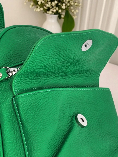 Elettra Verde Women's Backpack Królewska Moda eco leather 25x25x10 cm