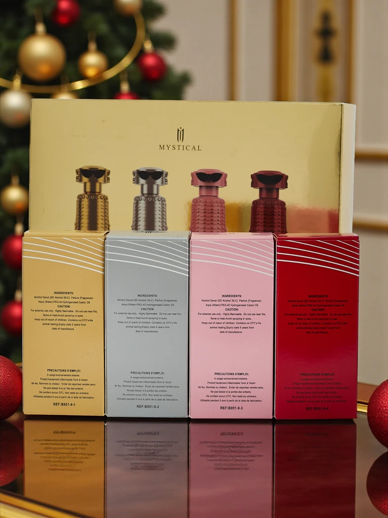 Set of 4 x Inspired Women's Eau de Parfum Mystical Collection