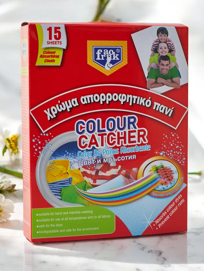 Color-catching wipes 15 pcs.