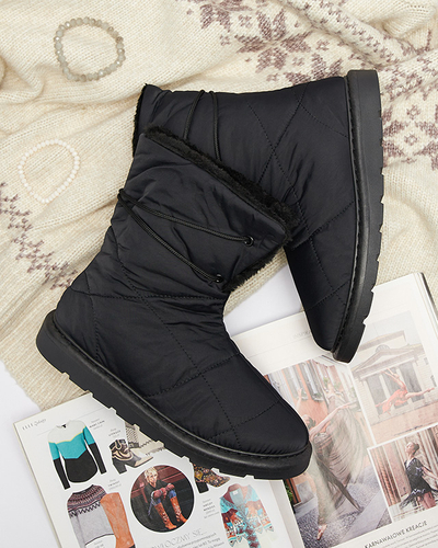 Royalfashion Black women's shoes a'la snow boots Amirfu