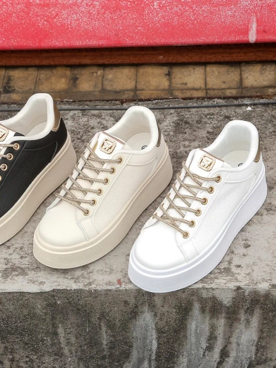 Royalfashion Naiste sportlikud sneakerid dekoratiivsete paeltega Eone