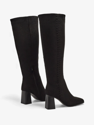 Women's Fottor Eco-Suede Block Heel Boots