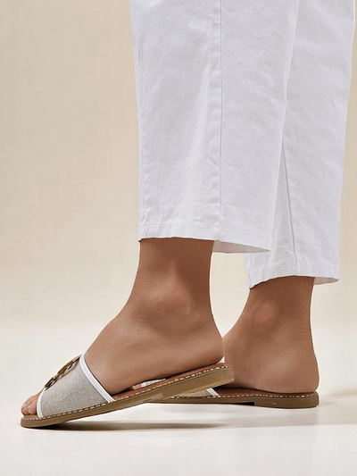 Royalfashion Women's flat-sole slippers Rorole