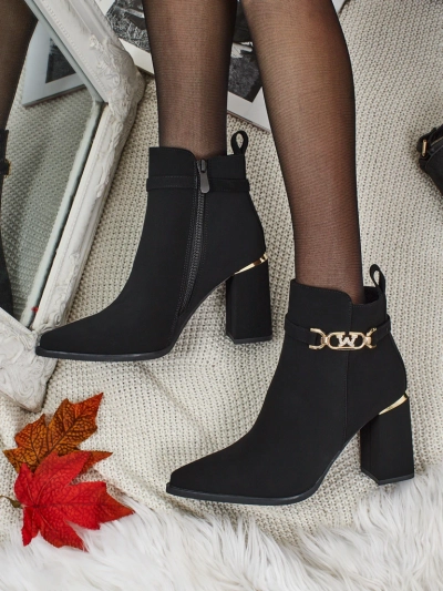 Women's Ostirena Eco-Suede Heeled Ankle Boots