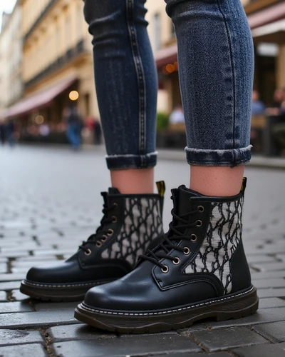 Женские ankle boots Royalfashion с принтом Efrioz