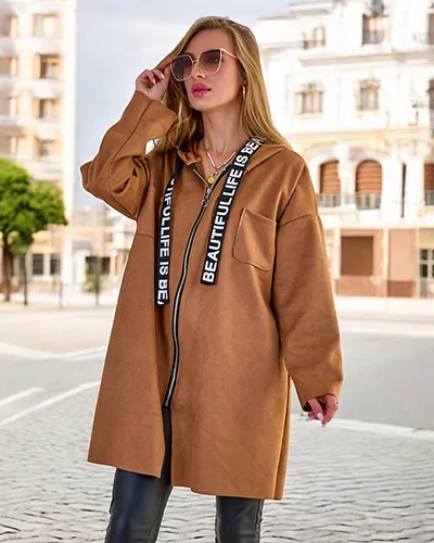 Royalfashion Куртка женская длиной до колена